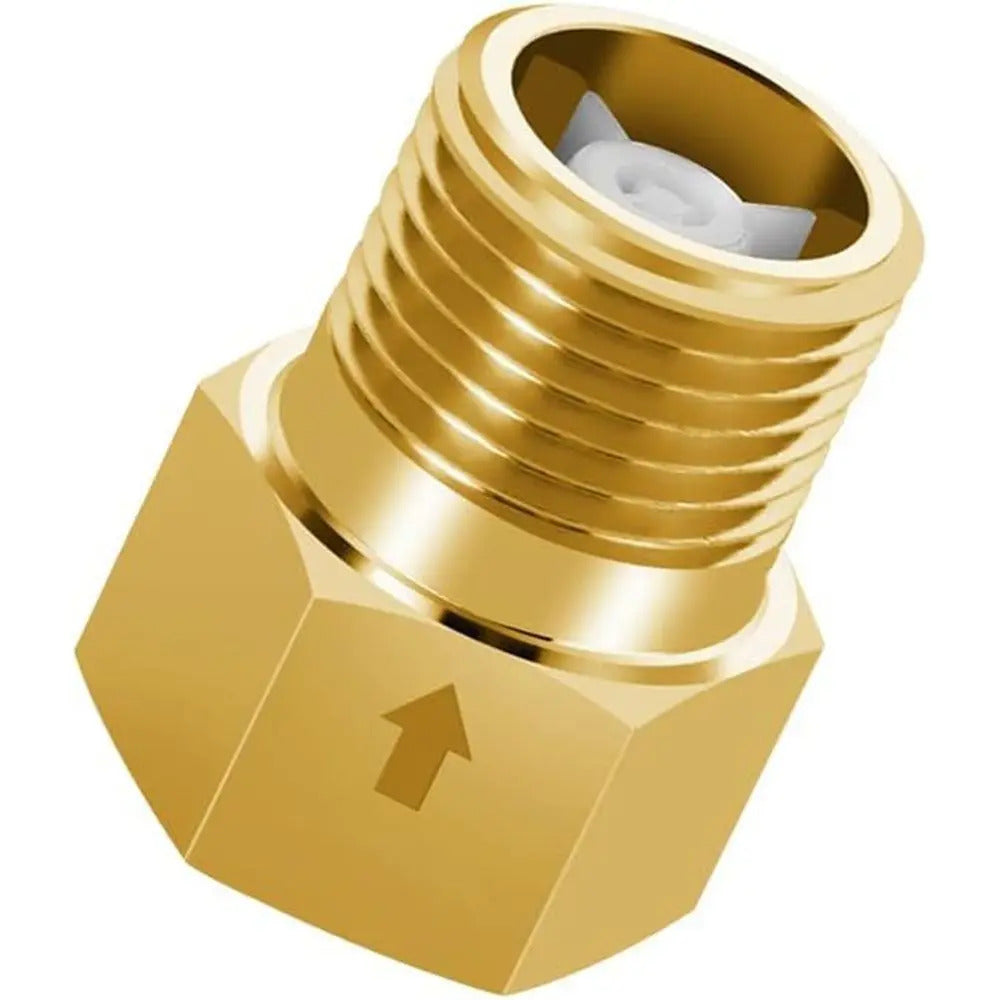 BRASS CHECK VALVE 1/2" FEMALE TO MALE