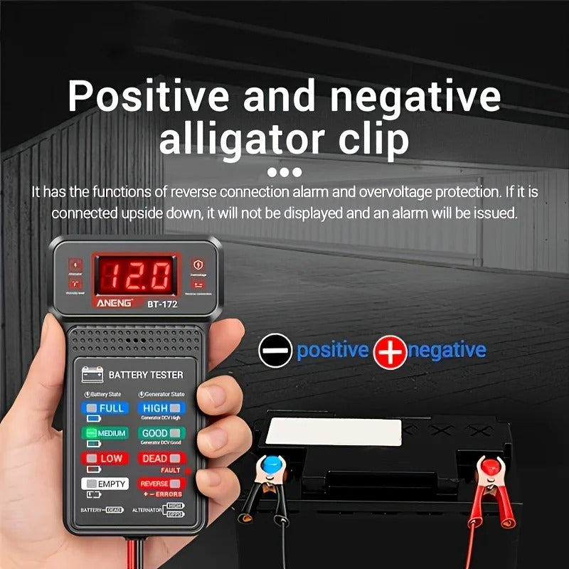 CAR BATTERY TESTER 12V