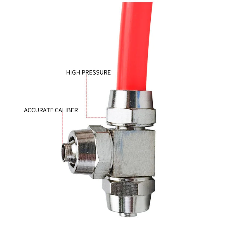METAL 6mm x 6mm x 6mm CO2 TEE LOCKING CONNECTOR