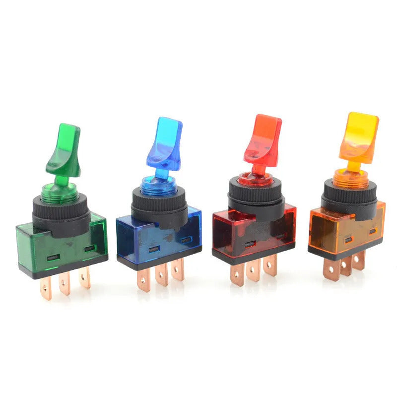4 x LED TOGGLE SWITCH