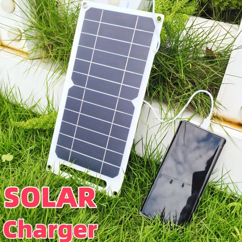 6W PORTABLE SOLAR PANEL 5V WITH USB CONNECTION