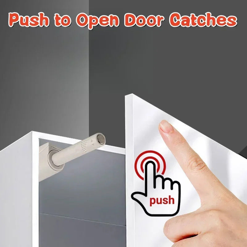 10 x MAGNETIC PUSH TO OPEN CUPBOARD DOOR MECHANISMS
