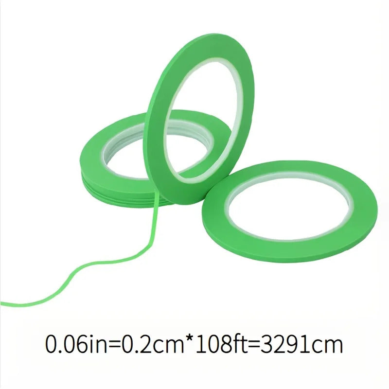 33 METER 1.5mm FINE LINE MASKING TAPE FOR CAR VINYL WRAP INSTALATION PPF