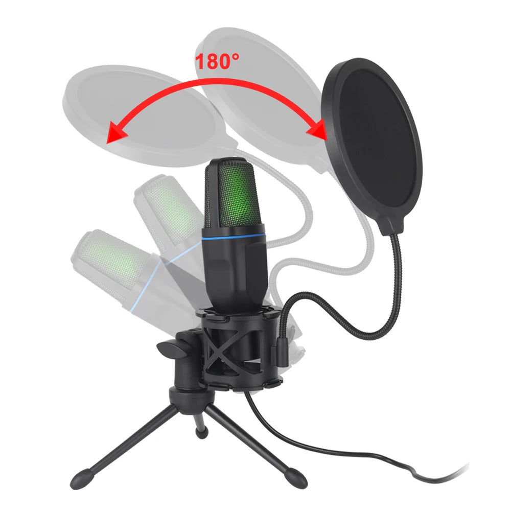 USB STUDIO RGB MICROPHONE