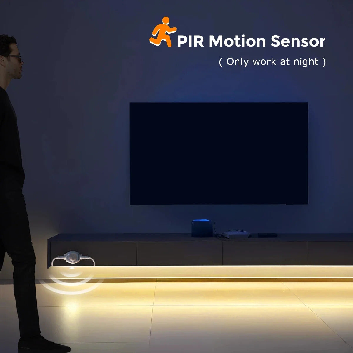 INLINE PIR MOTION SENSOR DC 5V-24V