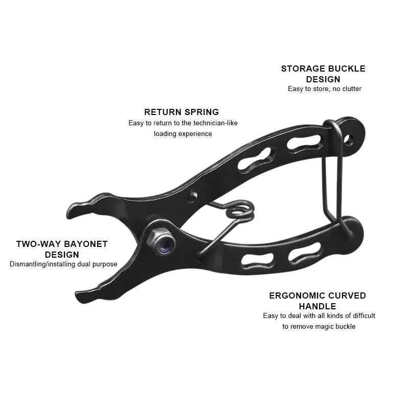 BIKE CHAIN BUCKLE PLIERS - CHAIN REMOVAL