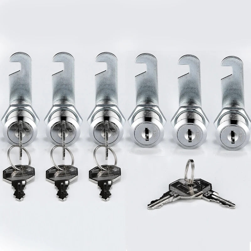 CAM LOCK 16 20 25 30mm 2 KEYS