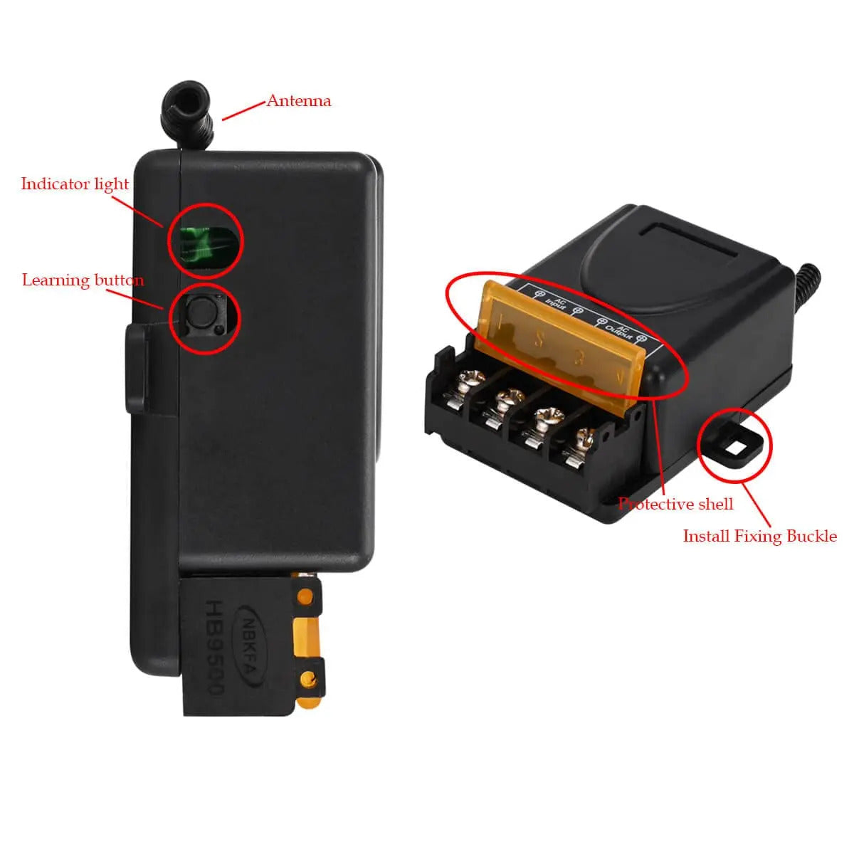 RF WIRELESS REMOTE CONTROL SWITCH 433Mhz