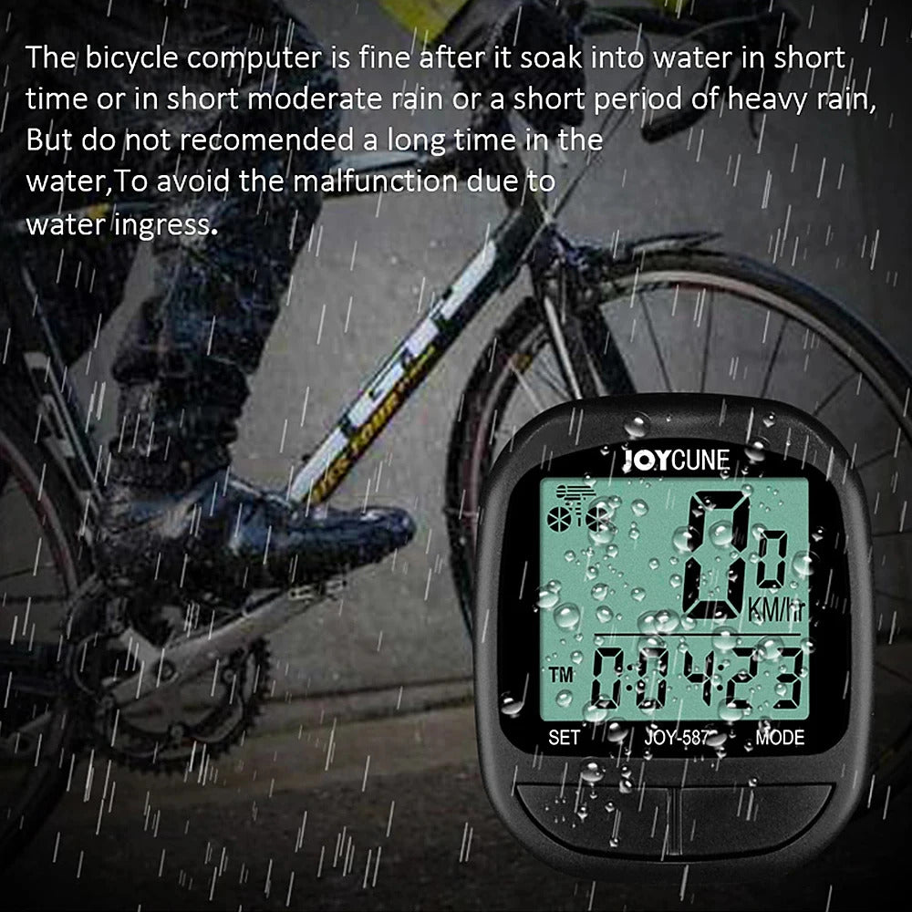 BIKE COMPUTER SPEEDOMETER LED DISPLAY