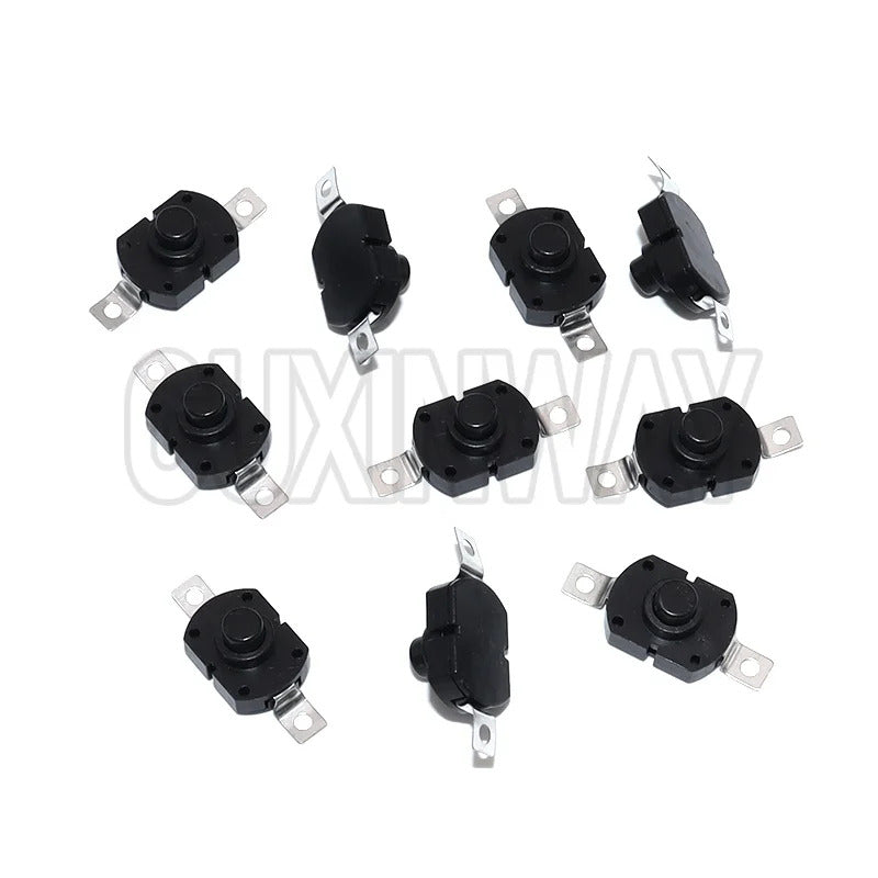 10 x ON OFF 30V 1A LOCK PUSH SWITCH LATCHING