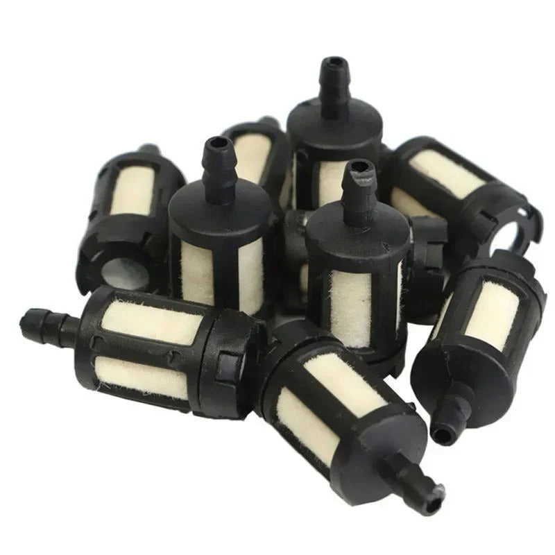 10 x GENERAL FUEL FILTER FOR PETROL GARDEN EQUIPMENT