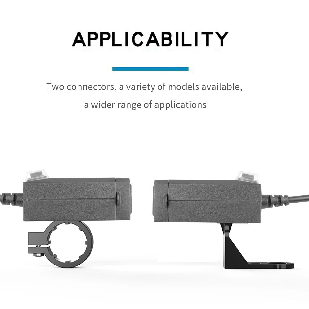 MOTORBIKE DUAL USB HANDLEBAR MOUNT