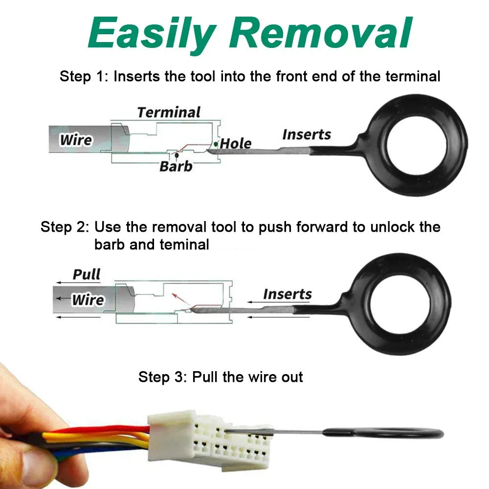 41 PIECE CAR TERMINAL REMOVAL KIT IN CASE
