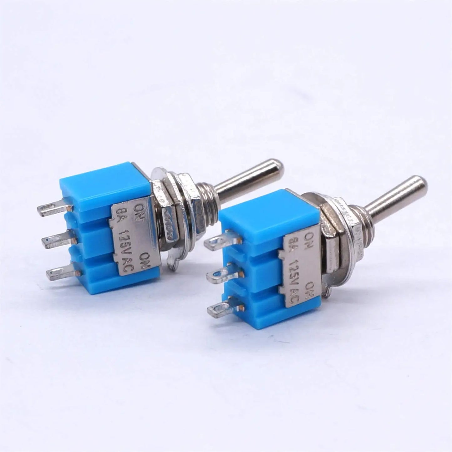 10 x SPDT MINI TOGGLE SWITCH 3 PIN 2 POSSITION ON / ON