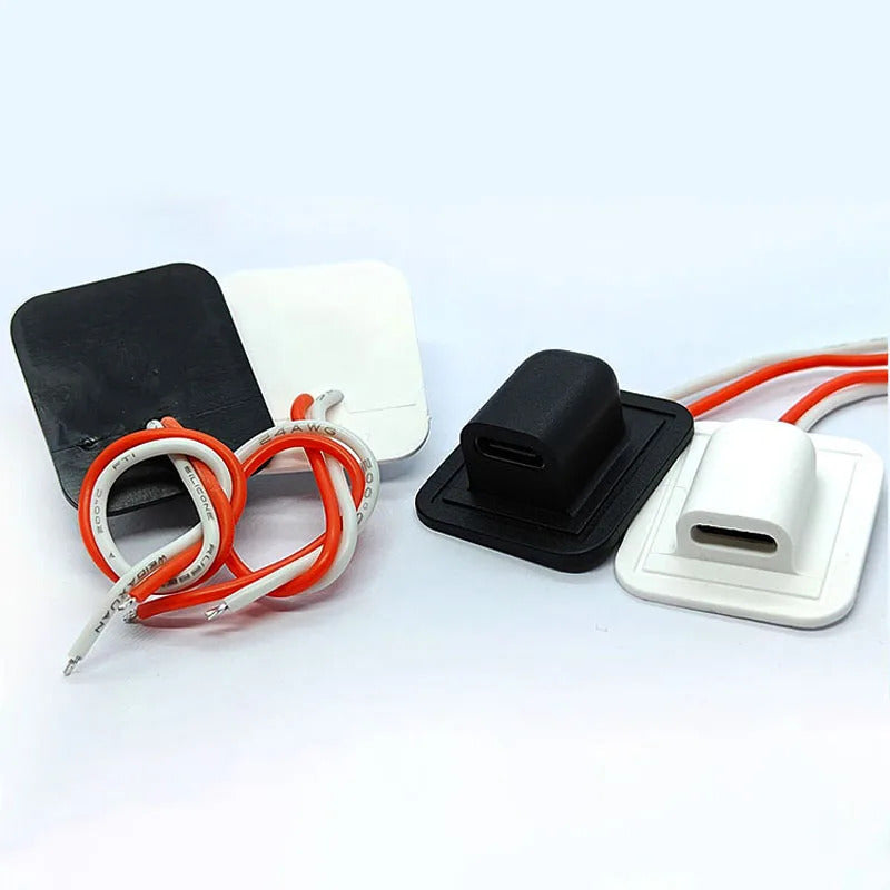 5 x  SURFACE MOUNT USB TYPE C FEMALE CONNECTORS