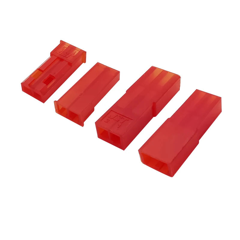 300 x JST 2.54mm CONNECTORS MALE & FEMALE 2 PIN TERMINALS