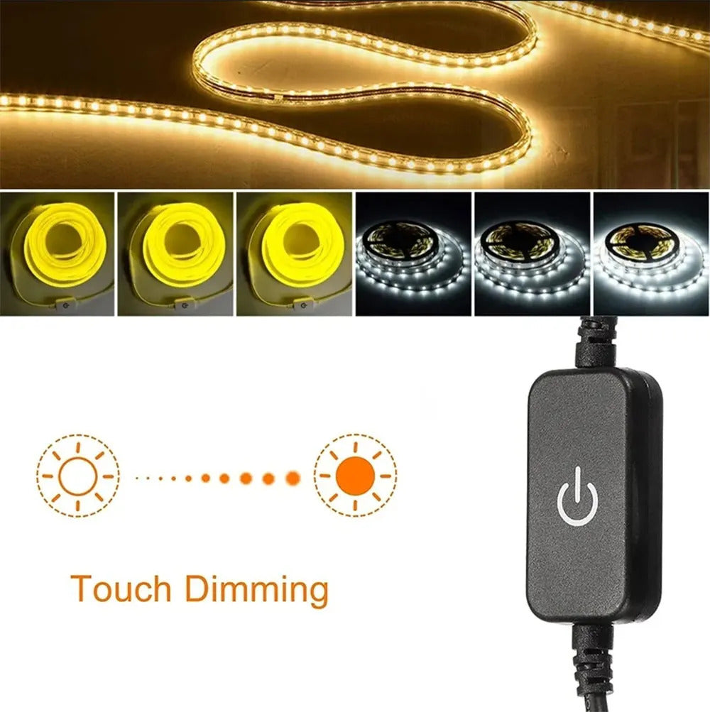 USB INLINE TOUCH SWITCH, ON OFF & DIMMER