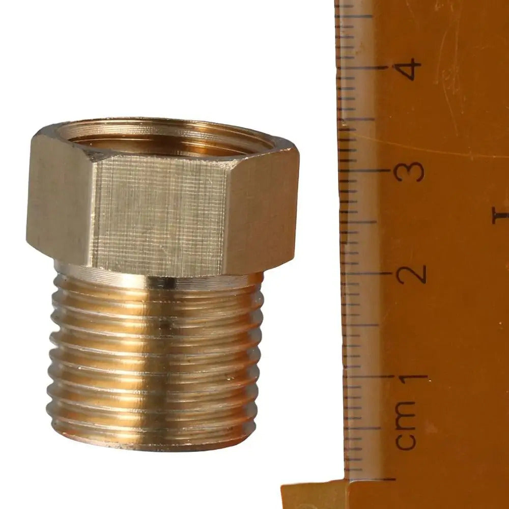 BRASS CHECK VALVE 1/2" FEMALE TO MALE