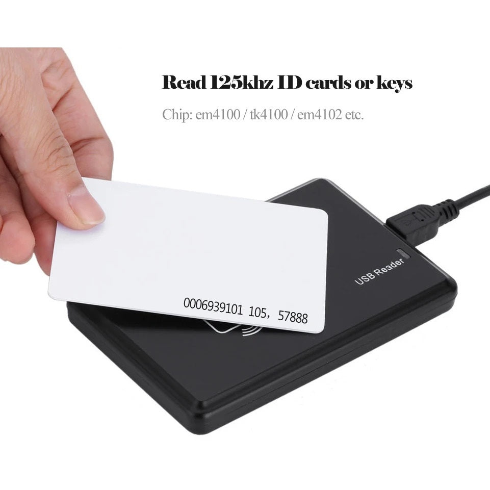 SMART USB RFID CARD READER 125KHz & 13.56MHz ID IC DUAL FREQUENCY