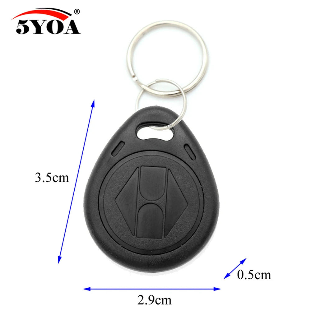 10 x EM4305 125KHz KEY RFID FOBS COPY & WRITEABLE