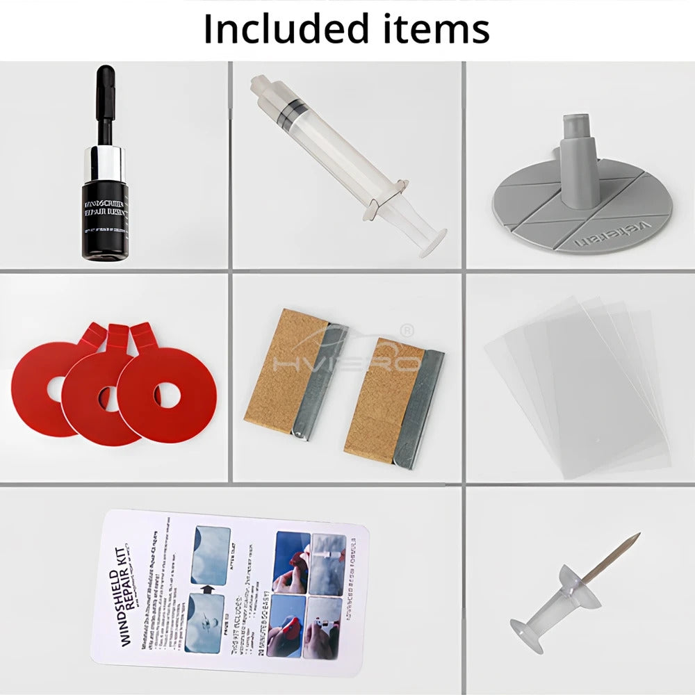 CAR WINDSCREEN CHIP REPAIR KIT