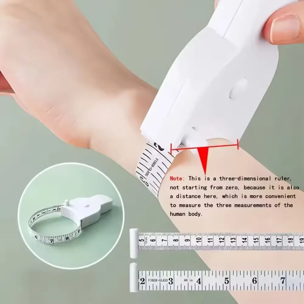 AUTOMATIC BODY TAPE MEASURE SELF RETRACTING