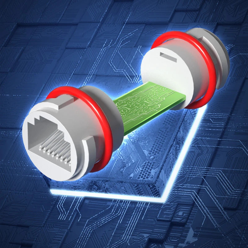 RJ45 WATERPROOF STRAIGHT THROUGH CONNECTION