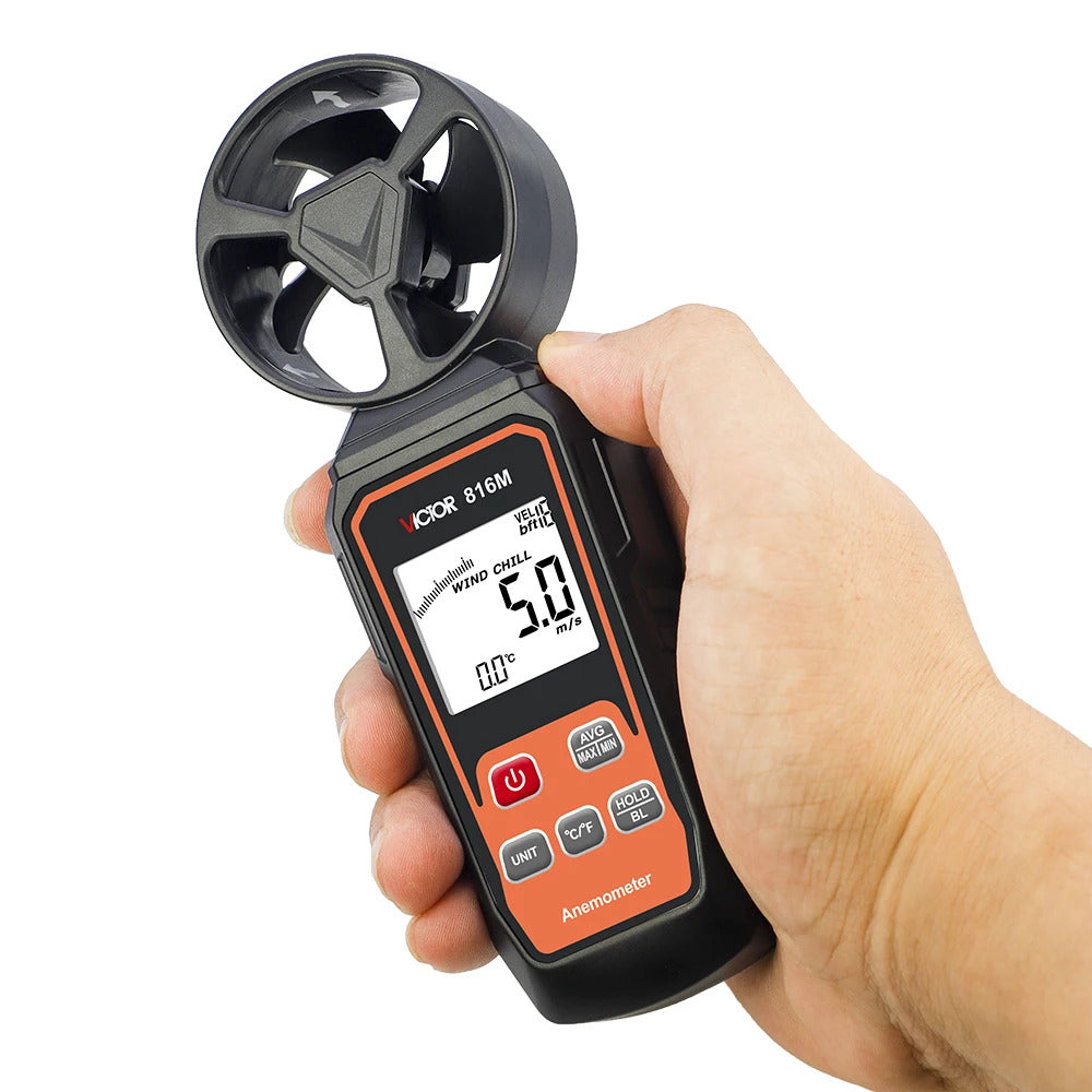 DIGITAL ANEMOMETER 0-45 M/S WIND SPEED METER