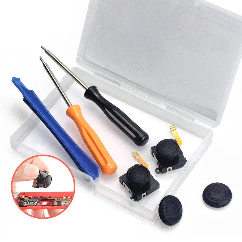 27 PIECE NINTENDO SWITCH REPLACEMENT JOY STICK TOOL KIT