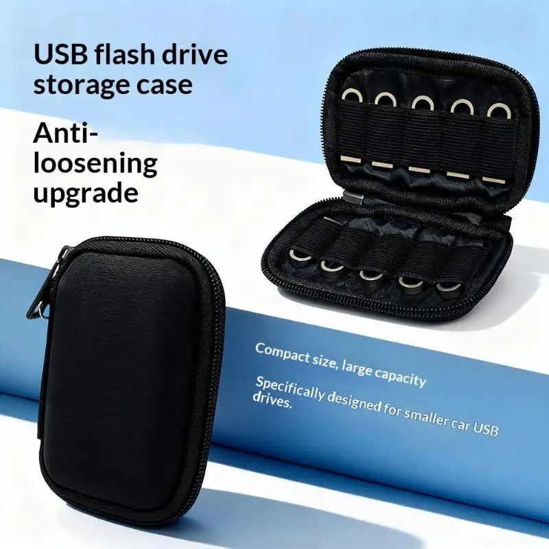 10 SECTION USB FLASH DISK STORAGE CASE