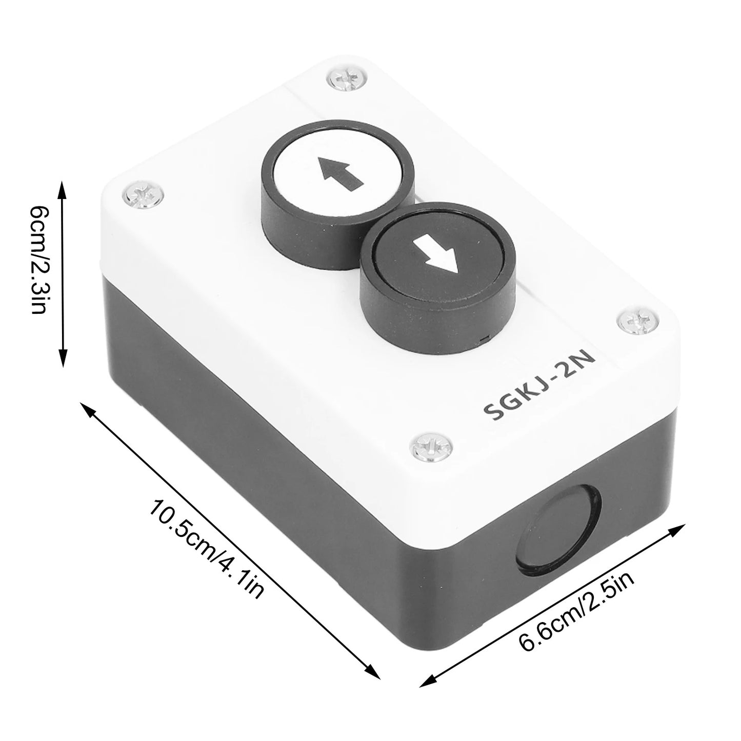 PUSH BUTTON STATION BOX - UP & DOWN MOMENTARY SWITCH