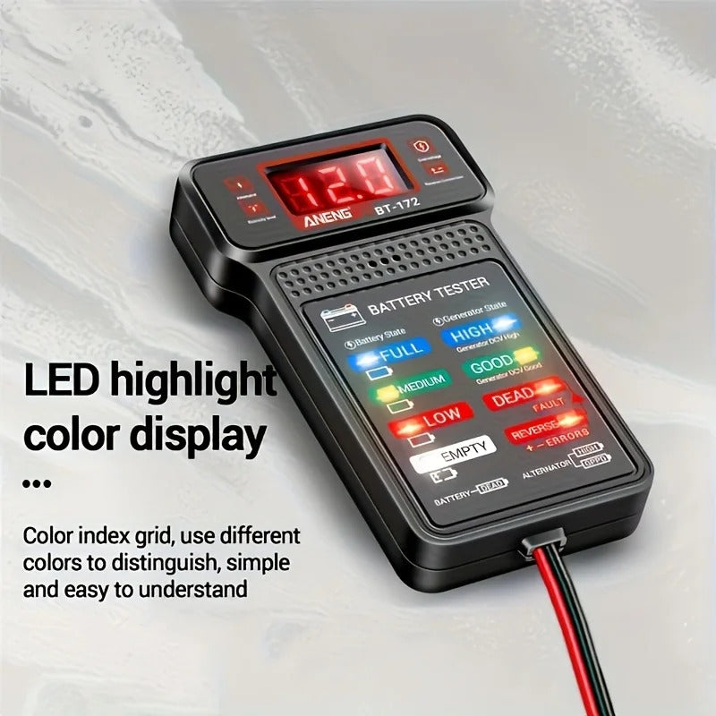 CAR BATTERY TESTER 12V