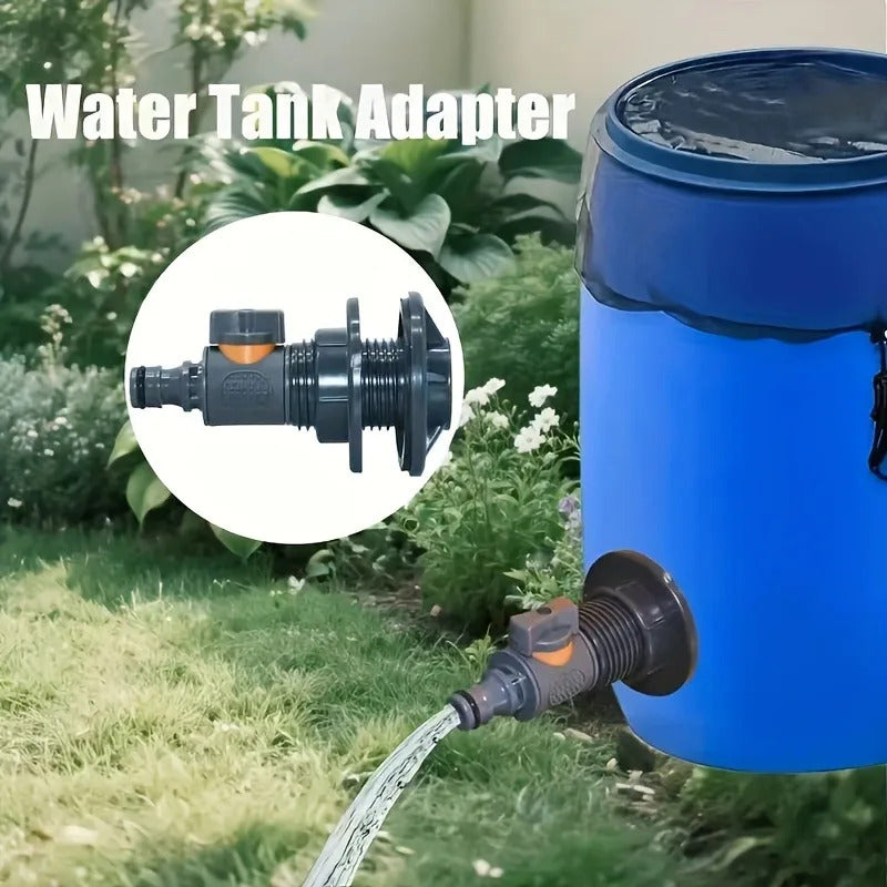 PVC IBC WATER BARREL TAP AND TANK CONNECTOR