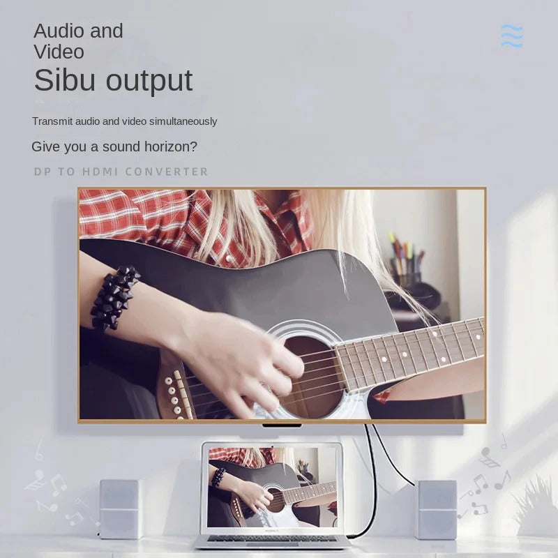 DISPLAY PORT TO HDMI CABLE 1.8m