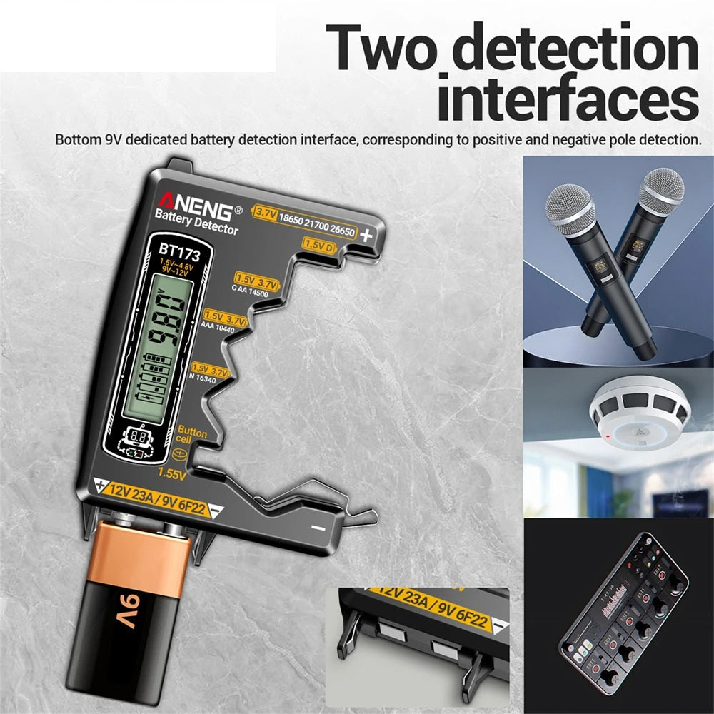 BATTERY TESTER FOR ALL BATTERIES
