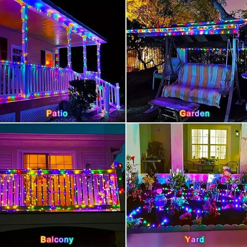SOLAR MULTI COLOURED FAIRY LIGHTS 6 METER