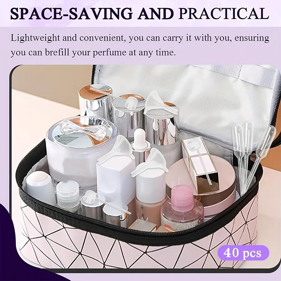 40 PIECE PERFUME REFILL SET