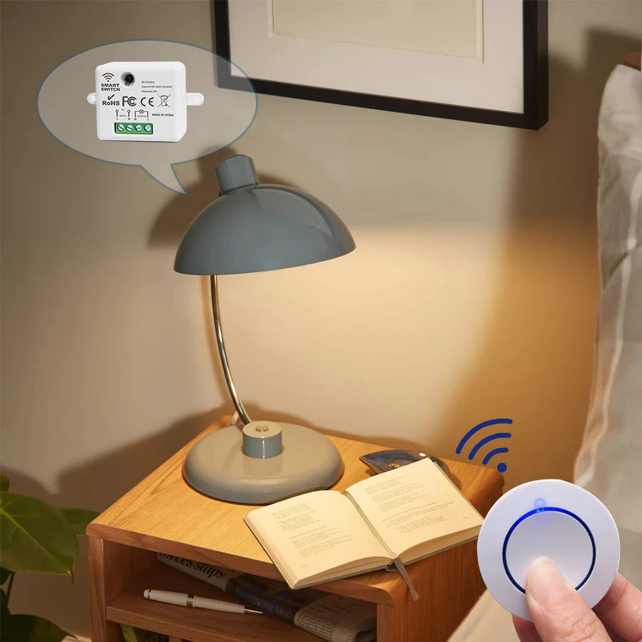 WIRELESS REMOTE CONTROL LIGHT SWITCH 22V 10A 433MHz