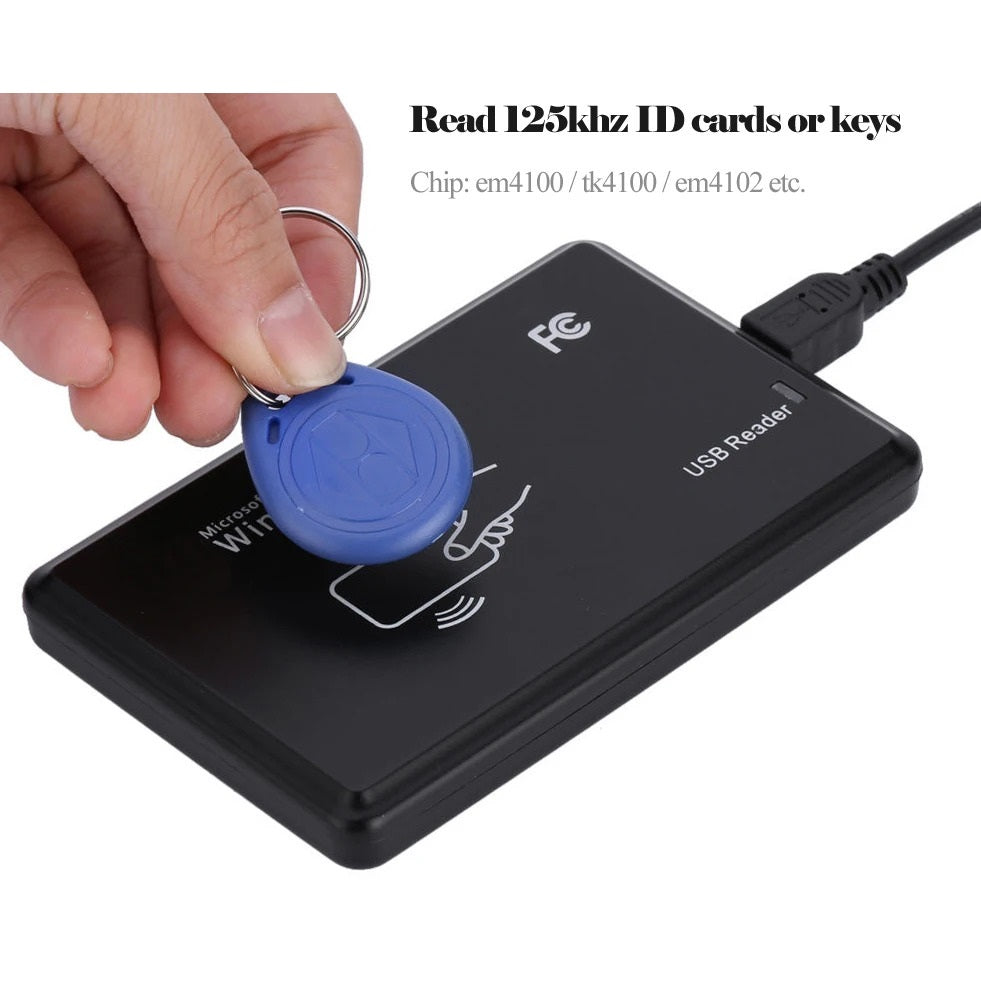 SMART USB RFID CARD READER 125KHz & 13.56MHz ID IC DUAL FREQUENCY