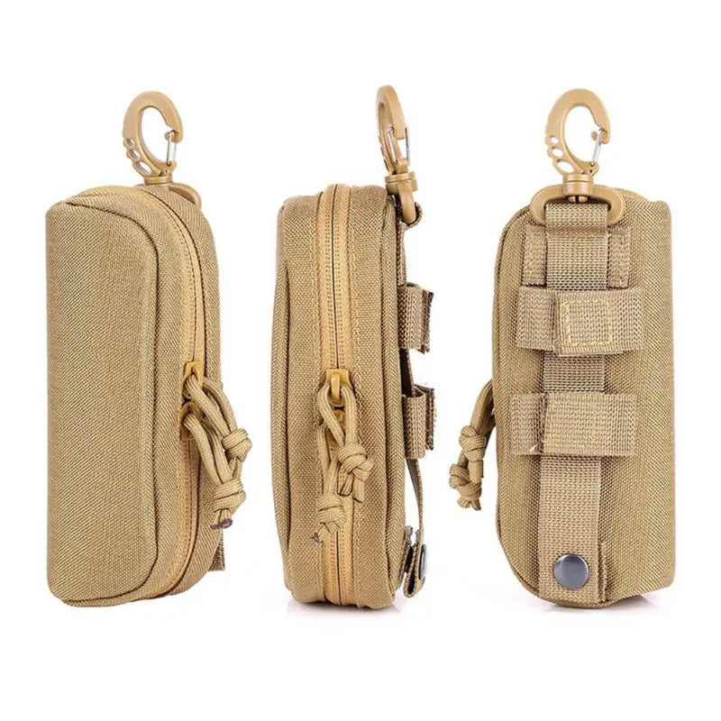 TACTICAL MOLLE SUNGLASSES CASE 1000D NYLON SHOCKPROOF EYEGLASS POUCH HUNTING