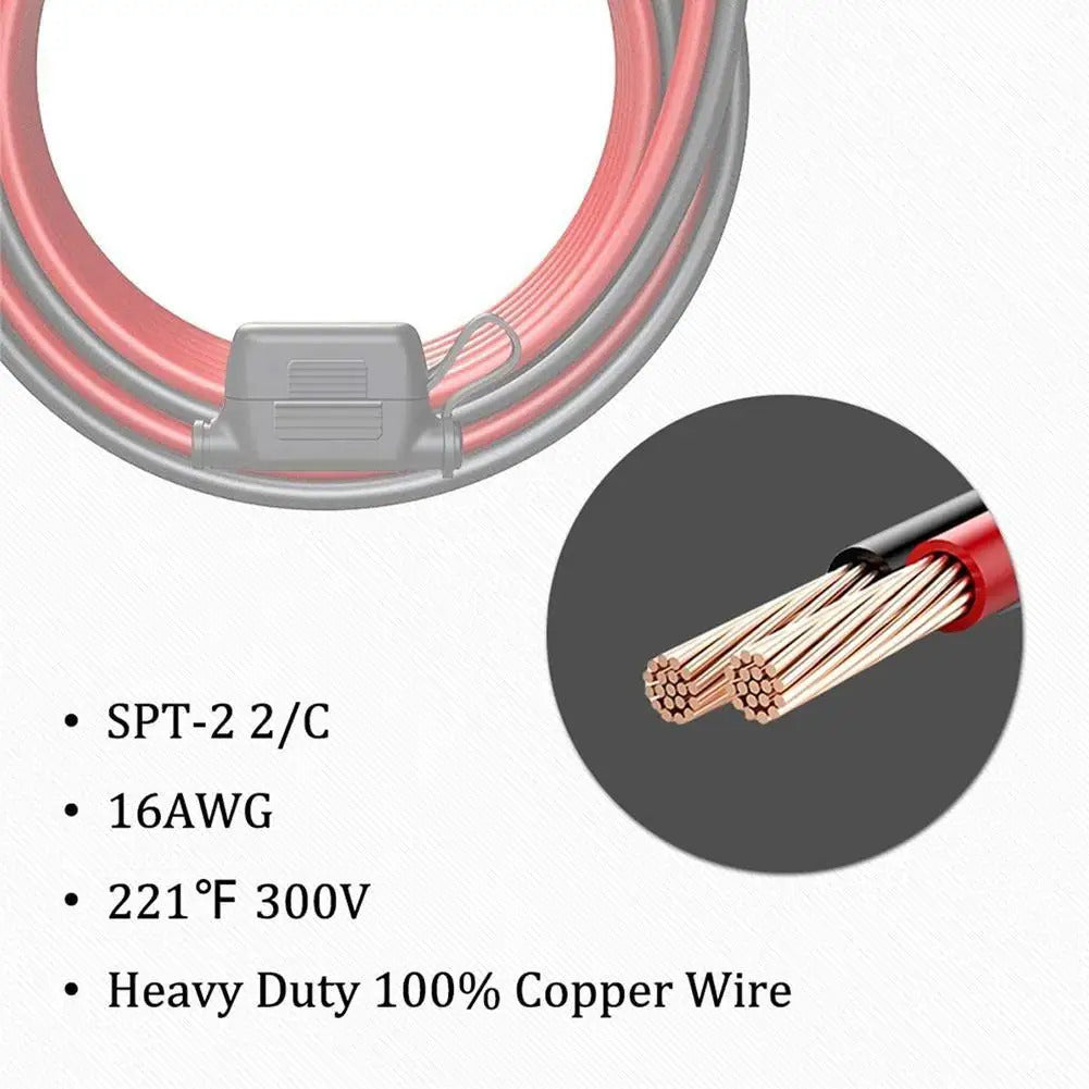 12v CHARGER CABLE FOR MOTORBIKE BATTERY TERMINAL TO SAE CONNECTOR