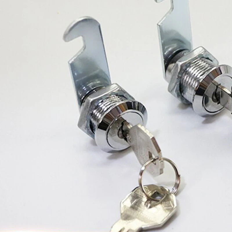 CAM LOCK 16 20 25 30mm 2 KEYS