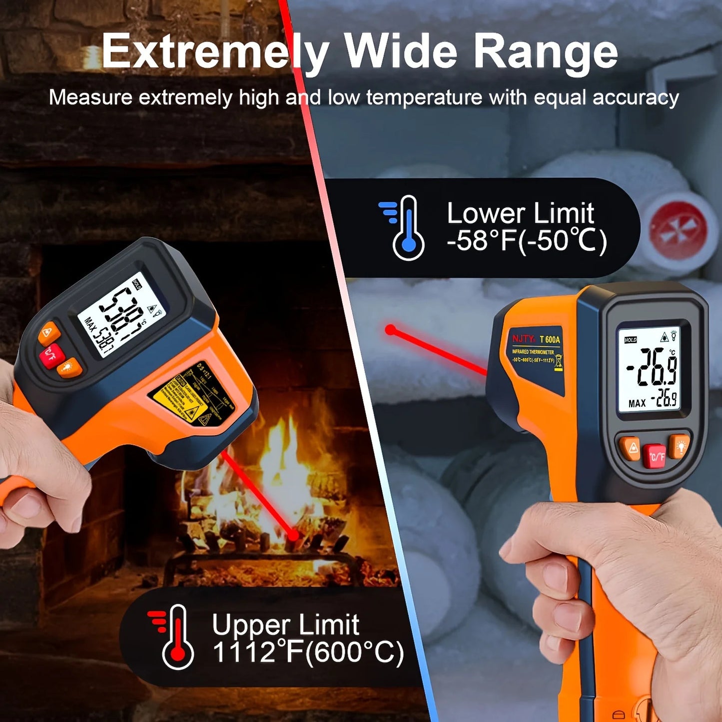 INFRARED THERMOMETER LAZER TEMPERATURE GUN