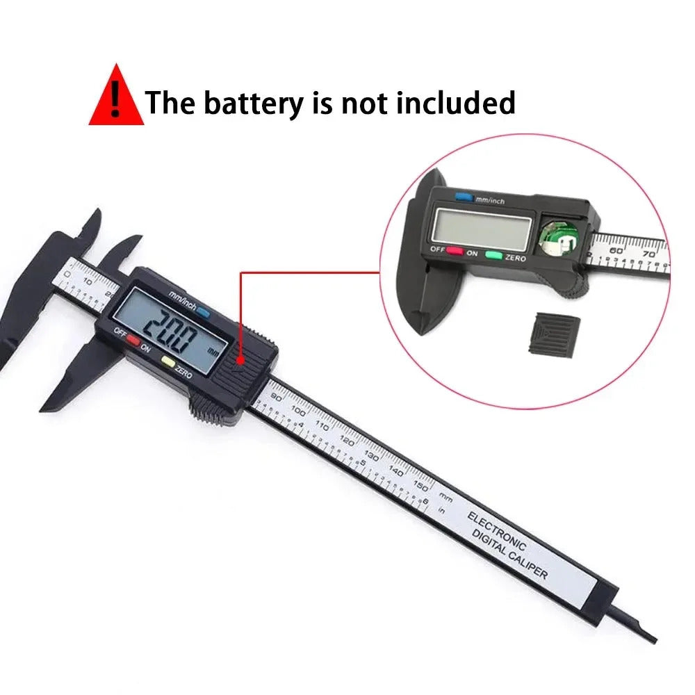 150mm ELECTRONIC DIGITAL CALIPER PLASTIC