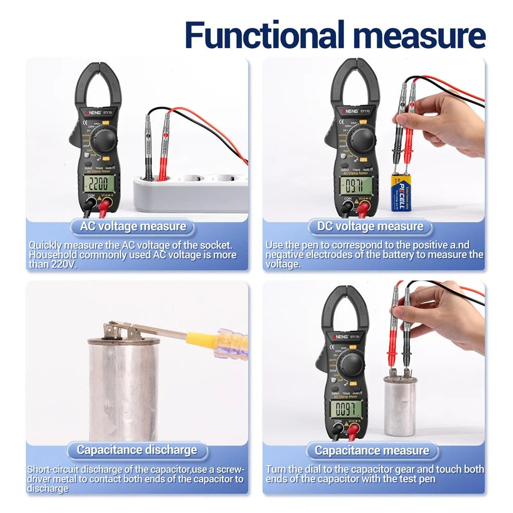 DIGITAL CLAMP METER 500A AC