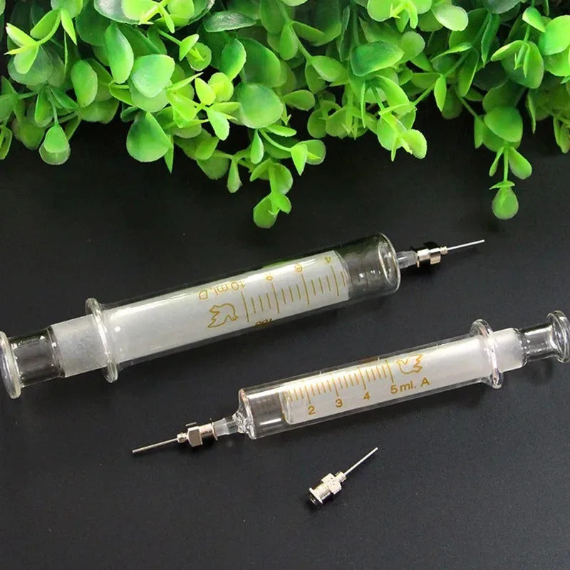 1ml 2ml 5ml 10ml 20ml 30ml 50ml GLASS SYRINGE FOR DISPENSING