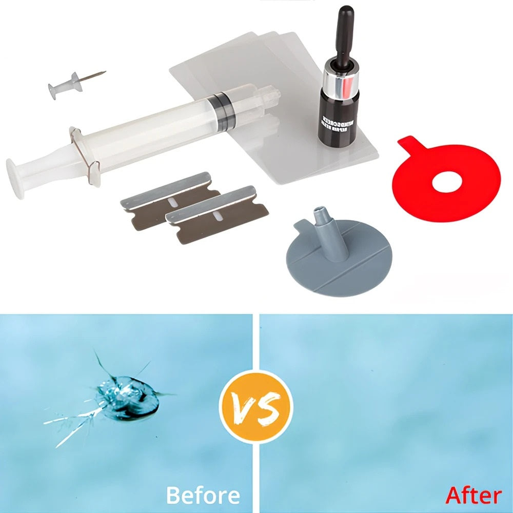 CAR WINDSCREEN CHIP REPAIR KIT