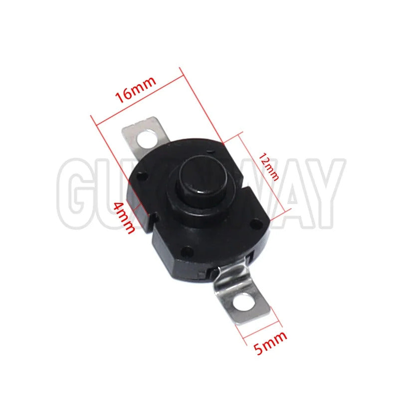 10 x ON OFF 30V 1A LOCK PUSH SWITCH LATCHING