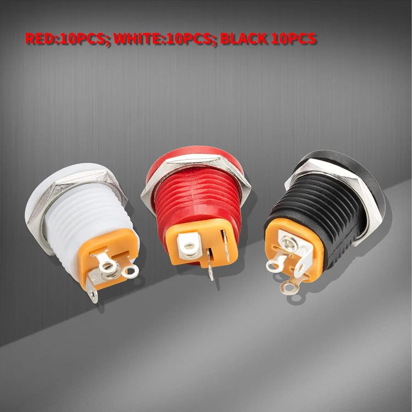30 x 2.1mm BARREL JACK 5.5x2.1mm FEMALE DC PORT