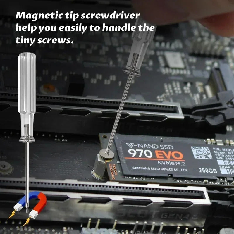 50 x M.2 SSD SCREW KIT & SCREWDRIVER